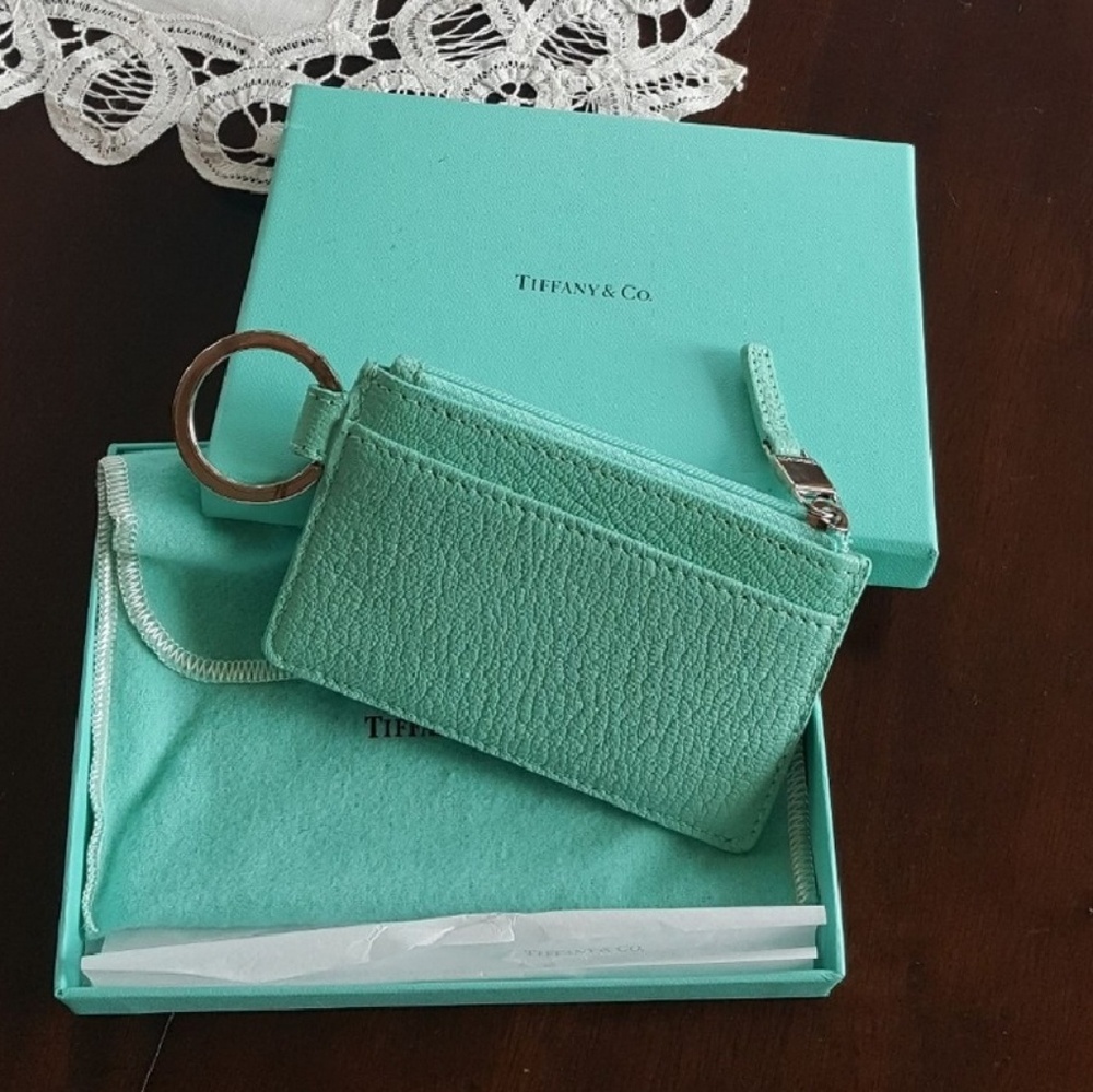 Tiffany and company mini wallet/keychain